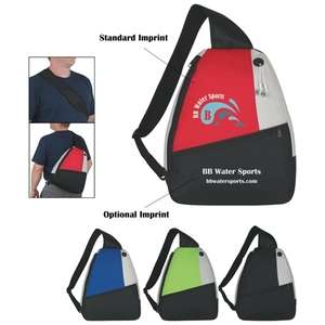 Color Block Sling Backpack 