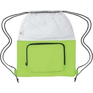 Mesh Sports Pack with Front Pocket