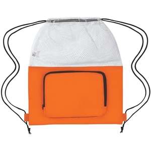 Mesh Sports Pack with Front Pocket