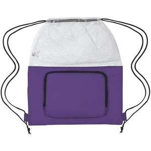 Mesh Sports Pack with Front Pocket