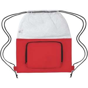 Mesh Sports Pack with Front Pocket