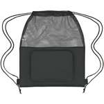 Imprinted Backpacks - Mesh Sports Pack with Front Pocket
