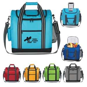 Custom Promotional Flip Flap Insulated Kooler Bag
