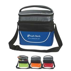 Custom Promotional Two Compartment Lunch Bag