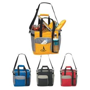 Custom Promotional Large Insulated Kooler Tote