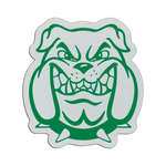 Personalized Badges - Bulldog Head Badge 2-5/8"x2-1/2"