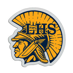 Custom Promotional Trojan Badge 2-1/2"x2-5/8"
