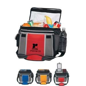 Custom Promotional Flip Flap Picnic Time Insulated Kooler Bag