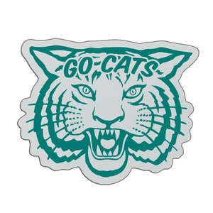 Custom Promotional Tiger Badge 2-3/4"x2-1/4"