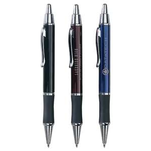 Classic Metal Rubber Grip Pen 