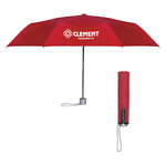 Imprinted Umbrellas - 42" Arc Trendy Telescopic Folding Umbrella