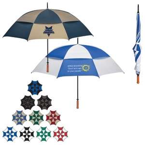 68" Arc Vented Windproof Umbrella 