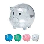 Wholesale Convention & Tradeshow Items - Plastic Piggy Bank
