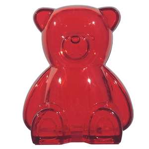 Plastic Bear Shape Bank 