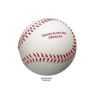 Baseball Sport Stress Reliever White/Red