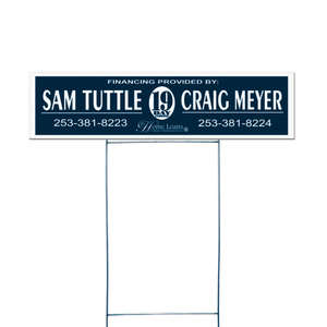 Yard Sign 6"x24"
