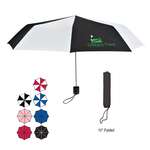 Logo Umbrellas - 43" Arc Super-Mini Telescopic Folding Umbrella