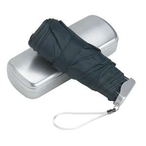 38" Arc Folding Umbrella with Contemporary Design Case 