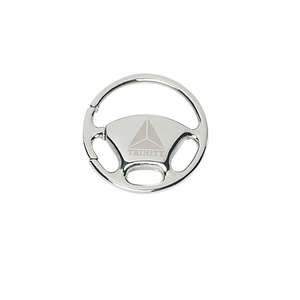 Custom Promotional Wheel Metal Key Tags