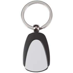 Tear Drop Metal Key Tag