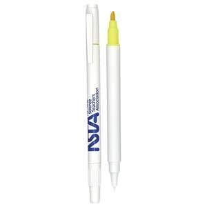 Custom Promotional The Twin-Write Pen Highlighter