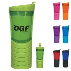 Custom Promotional 16 Oz Double Wall Gripper Bottle