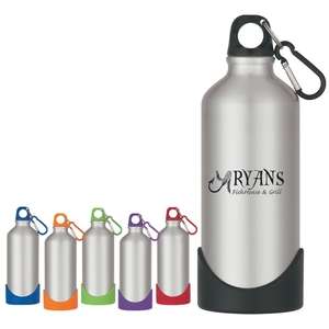20 Oz Stainless Steel Bike Bottle with Rubber Base