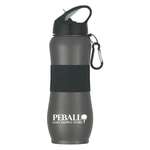 Business Promotional Products - 28 Oz Stainless Steel Sport Grip Bottle