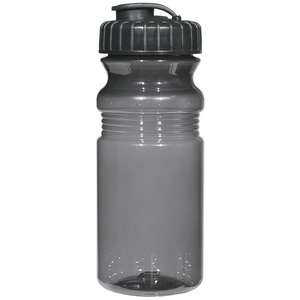 Poly-Clear 20 Oz Fitness Bottle with Super Sipper Lid