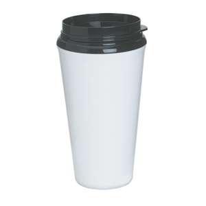 16 Oz Infinity Tumbler with Plastic Sip Thru Lid 
