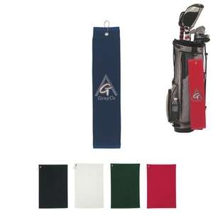 Folded Golf Towel