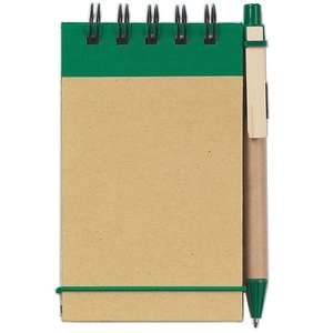 Eco-Friendly Spiral Jotter and Pen