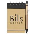 Customized Jotters - Eco-Friendly Spiral Jotter and Pen