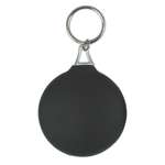 Customized Personal Care Items - Rubber Key Chain with Microfiber Cleaning Cloth