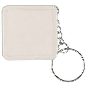 Square Tape Measure Key Tag 