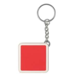 Square Tape Measure Key Tag 
