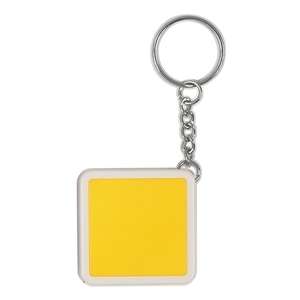 Square Tape Measure Key Tag 