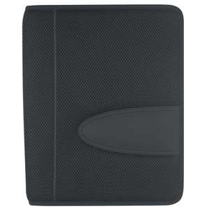 Eclipse Mesh 8-1/2" X 11" Zippered Portfolio with Calculator 