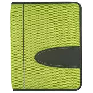 Eclipse Mesh 8-1/2" X 11" Zippered Portfolio with Calculator 