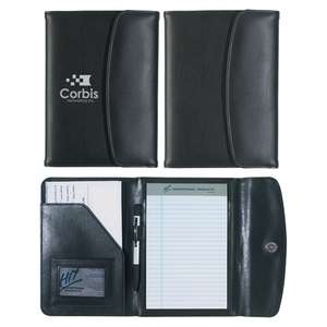 Custom Promotional Leather Look 5" X 7" Portfolio