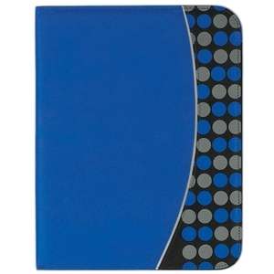 Non-Woven 8-1/2" X 11" Polk-A-Dot Padfolio 
