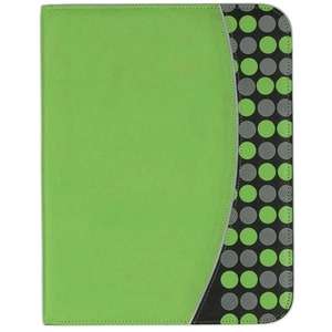 Non-Woven 8-1/2" X 11" Polk-A-Dot Padfolio 