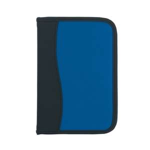 Small Microfiber Portfolio with Embossed PVC Trim