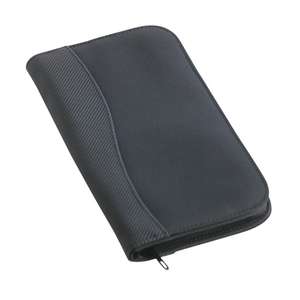 Microfiber Travel Wallet with Embossed PVC Trim