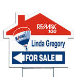 Wholesale Yard Signs - House Custom Yard Sign 23-1/2"x19"