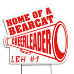 Logo Banners, Mats & Signs - Megaphone Custom Yard Sign 24"x24"