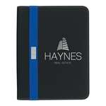 Customized Portfolios, Padfolios & Writing Pads - Contemporary 8-1/2" X 11" Zippered Portfolio