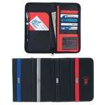 Promotional ID Holders - Contemporary Travel Wallet with Zipper