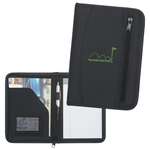 Customized Portfolios, Padfolios & Writing Pads - Zip-Up Small Traveler Portfolio
