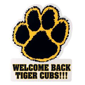 Custom Promotional Paw with Nameplate Yard Sign 24"x19"